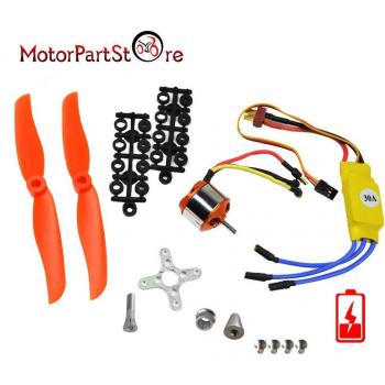 Durable 2212-6 Brushless Motor with 30A ESC A2212 A2217