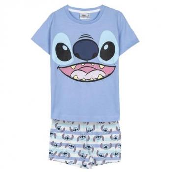 Blå Stitch Pyjamas för Barn