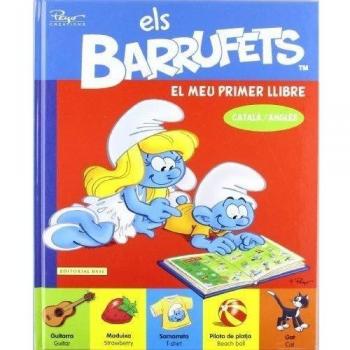 Els Barrufets. El meu primer llibre (Català-Anglès) (Tapa dura).