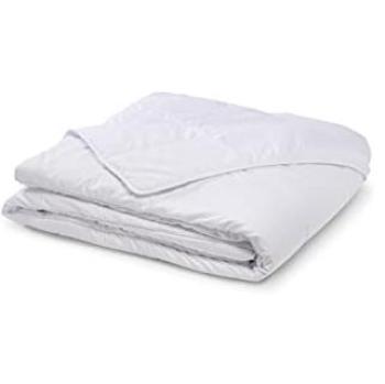 Couette 200x200 cm Bleu Calin – Respirante et légère – 200 g/m² – Blanc