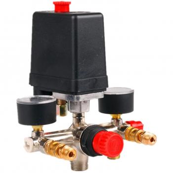 Control de Aire 90‑120 psi: Regulador, Colector y Sensor Duradero