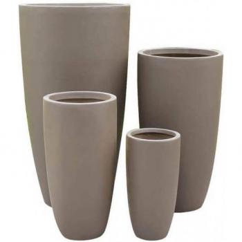 Pacchetto 4 Vasi Orchidea Marrone – Fibra di Argilla