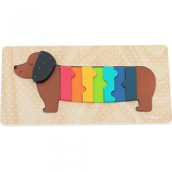 Lernspielzeug Puzzle Chien, Vilac, Maße: 30x15x2 cm