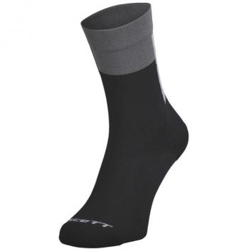 Calcetín Scott Block Stripe Crew Negro / Gris Oscuro EU 42-44