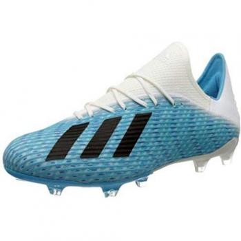 Adidas X 19.2 Zapatillas de Fútbol para Césped Duro, Hombre, Azul