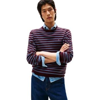 Tommy Hilfiger Herren Pulli “Essentials” – 100 % Baumwolle – Rundhals – XXL – Blau