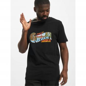 American Life Uvítací T-Shirt černé