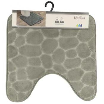 Tapis WC Contour Kaki Mémoire de Forme 45 cm x 50 cm – Tendance