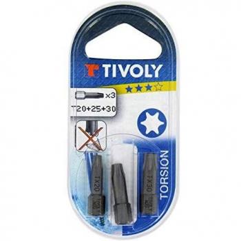 TIVOLY 11520521500 embout de vissage torsion pour vis torx tx15 tournevis