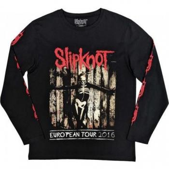 Unisex Slipknot Skeleton Flag Long‑Sleeve Shirt – XL, Black