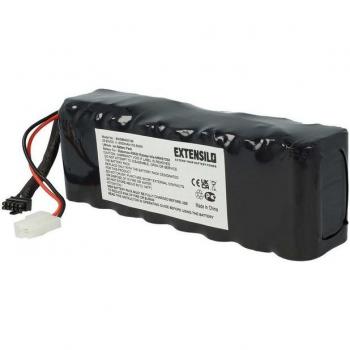 Batterie haute capacité Extensilo pour Robomow Tuscania MS1000, MS1500, MS1800, MS2500, TS1000 (6000mAh, 25,6V, Li-ion)