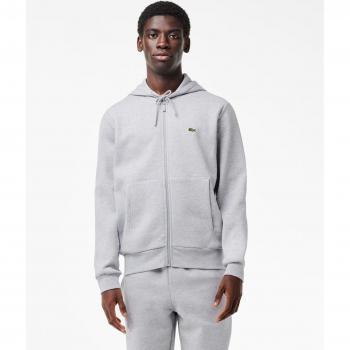 Sweatshirt Gris Léger Lacoste Full Zip XS