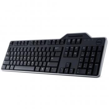 Dell Pro Smartcard Keyboard – KB813 – USB, QWERTZ, Noir, Étanche – Version Neuve