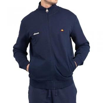 Felpa Ellesse Full Zip Logo Patch