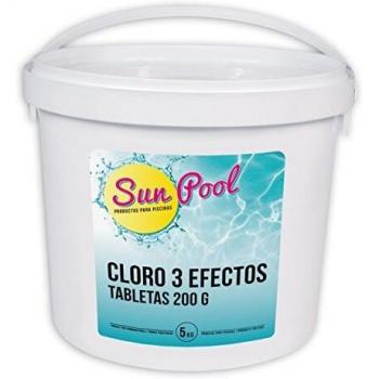 Cloro 3 efectos 5kg Quimicamp