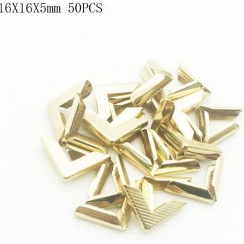 50PCS Metal Book Corner Protectors