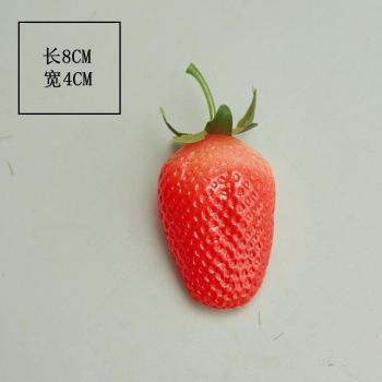 Artificial Strawberry Display Model