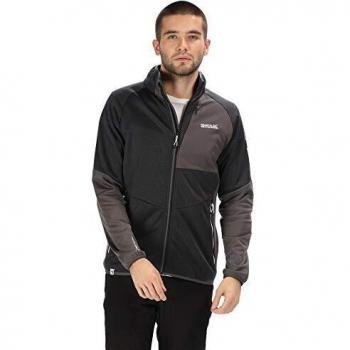 Marl Softshell Regatta Hybrid Negro Full‑Zip