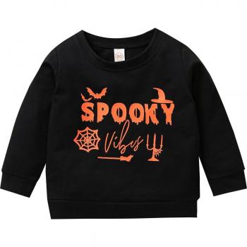 Survêtement enfants 0-4T avec impression de citrouilles