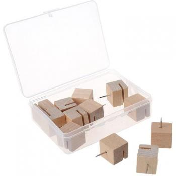 Wooden Square Board Pins