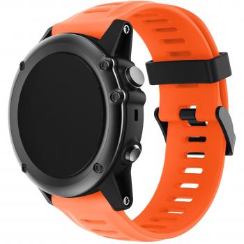 Garmin Fenix 3/5X Silikon‑Armriemen – Austauschband für Sport-Uhr
