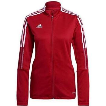 Adidas Damen Tiro 21 Trainingsjacke – Rot, L (GM7305)