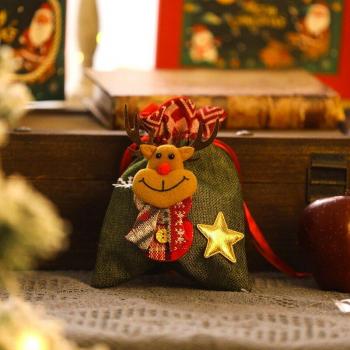 Sac de Noël en coton mignon