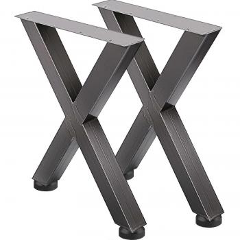 VEVOR Industrial Style Metal Dining Table Legs 28x24 Inch
