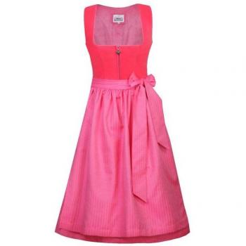 ZOEY Samt Dirndl Duo – Hot Pink – 38 für Damen (MarJo)