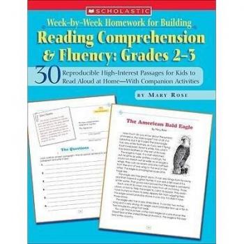 Week-by-Week Homework for Building Reading Comprehension & Fluency: Grades 2...