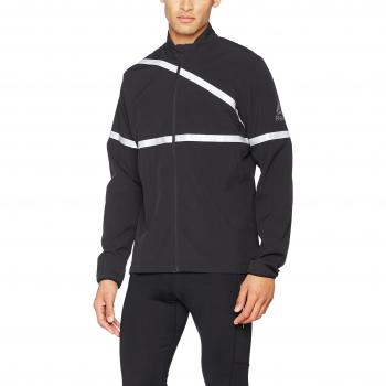 Jacke Ausbildung Reebok One Series Running Hero BR4388 – Herren, Silber-Schwarz
