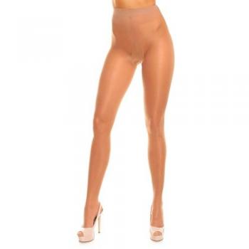 GLAMORY Damenstrumpfhose Ouvert 20, transparent, bis Gr. 60-62