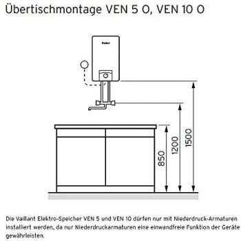 Vaillant eloSTOR VEN 10/7-5 O plus Elektro-Kleinspeicher