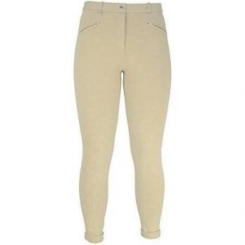 Jodhpurs d'élite pour femmes : couleur beige, design polka dot, 24
