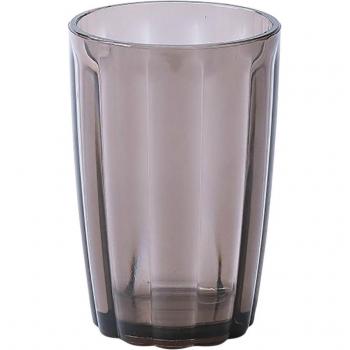 Transparent Stripe Coffee and Toothbrush Cup