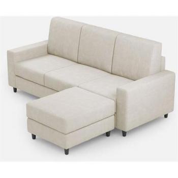 Sofá Sakar 208 cm x 155 cm Color Leche