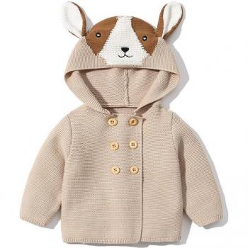 Veste lapin en coton pour petite fille