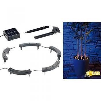 Dispositif d'éclairage LED solaire 360° pour plantes