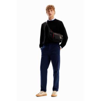 Pantalon cargo bleu droit Desigual taille 34 (Homme)