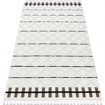 Sevilla Brown Diamond Pattern Rug 180x270 cm