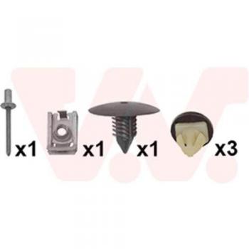 Kit montaggio parafango per Renault Megane 4 VAN WEZEL 4407796