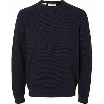Pull Homme Selected ROSS Saphir Foncé