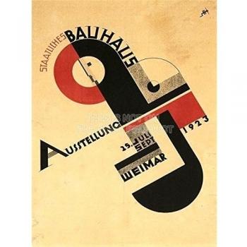 Afiche Vintage Bauhaus Weimar Icon 61x46 cm