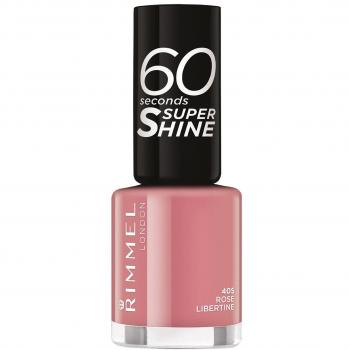 Vernis à ongles Rimmel London 60 Seconds teinte 405 Rose Libertine 8 ml