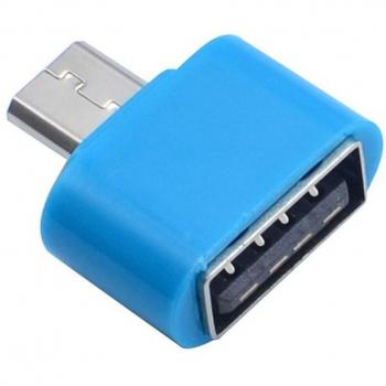 Lecto‑Conector Mini OTG: tarjeta SD, teclado y mouse