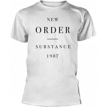 New Order T-shirt in Cotone Unisex 18+ XL Bianco