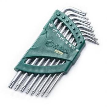 Sata Torx‑Stiftschlüssel‑Bundle Extra Lang 8‑Teile, T6–T25