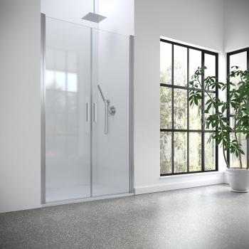 Perfil Plata Brillo: Mampara Hada Plus HP307 de Profiltek (87‑91 cm)