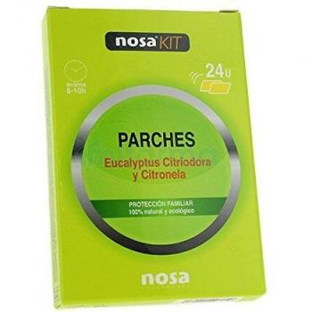 NOSAKIT PARCHES EUCALYPTUS Y CITRONELLA 24 UNIDADES
