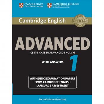 Cambridge English Advanced 1 For Updated Exam: Student'S Book With Answers